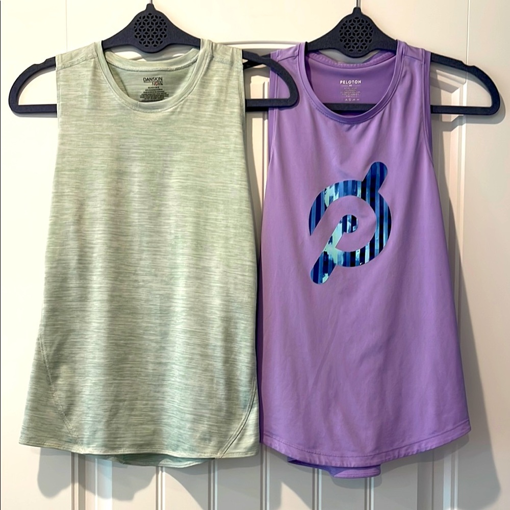 Peloton Purple Tank Top Danskin Now Athletic Tank XS